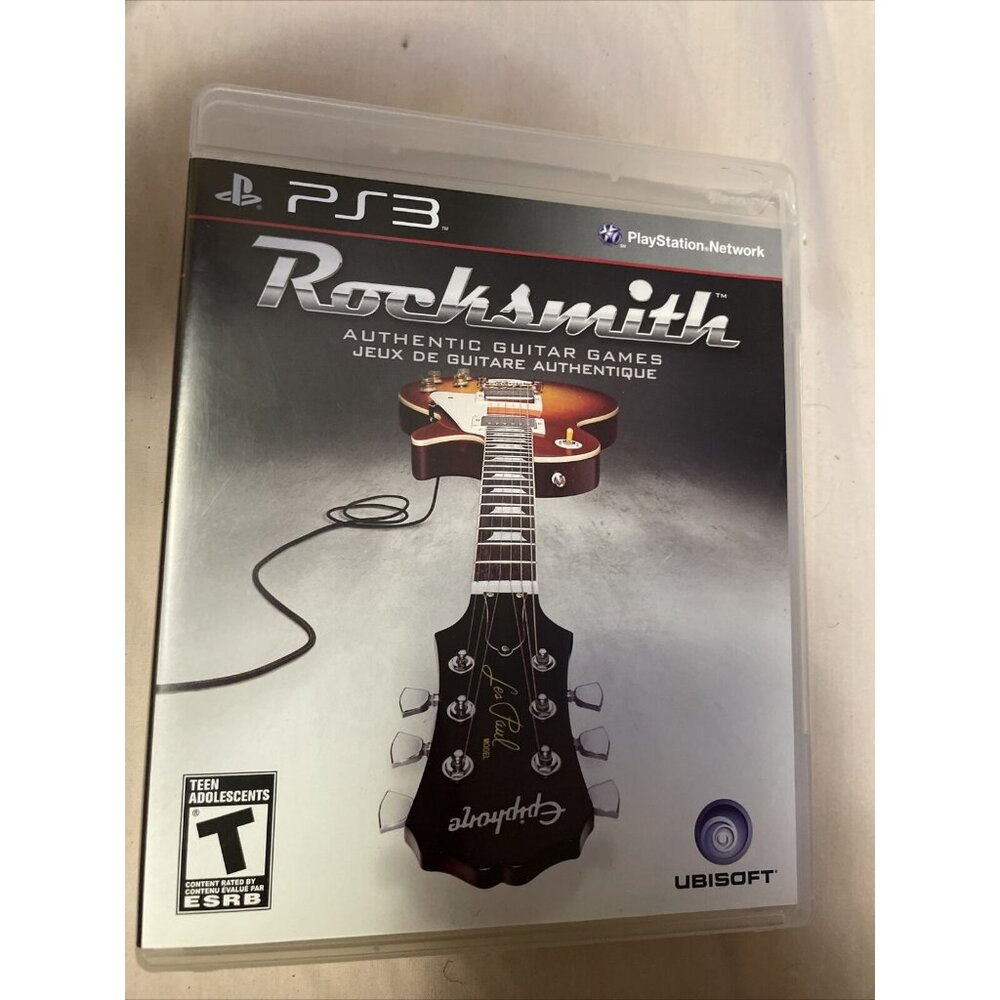 Rocksmith PlayStation 3 PS3 Video Game no manual